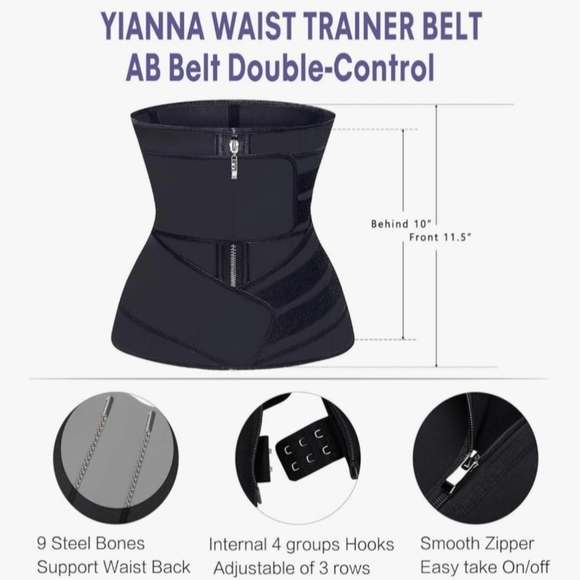 Yianna Latex Waist Trainer - Picture 5 of 7